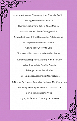 Table of contents