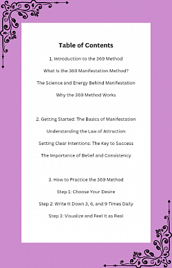 Table of contents