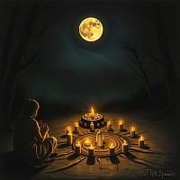 Full moon cleansing ritual